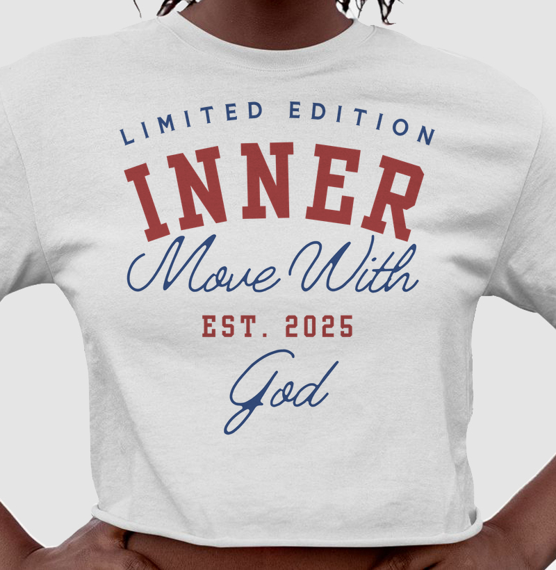 Cropped Mova-se com Deus