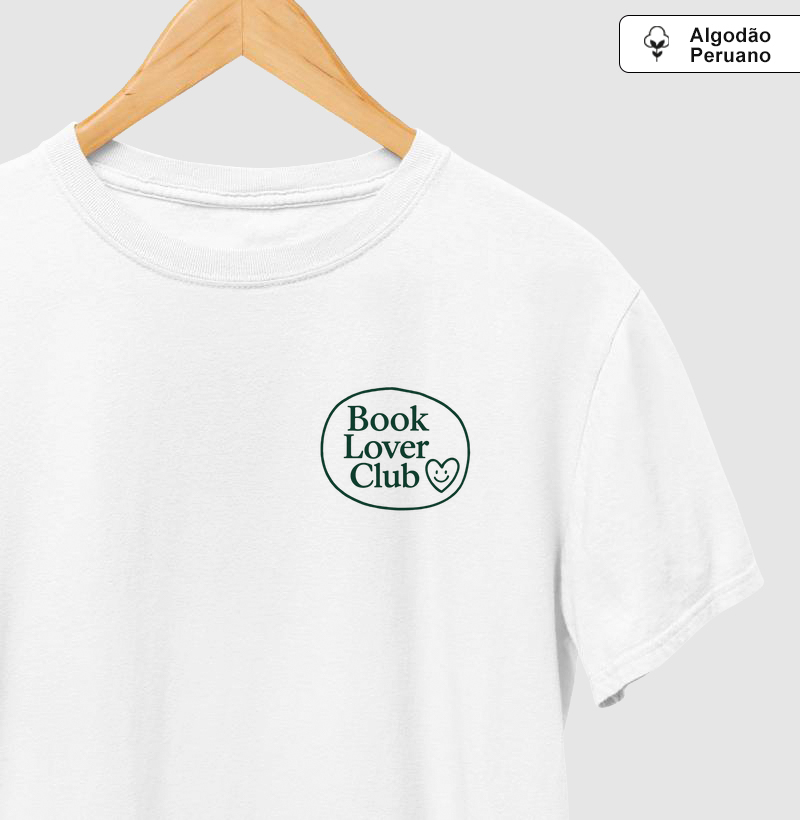 Camiseta Algodão Peruano | Book Lover Club