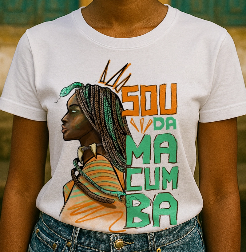 Camiseta Sou da Macumba