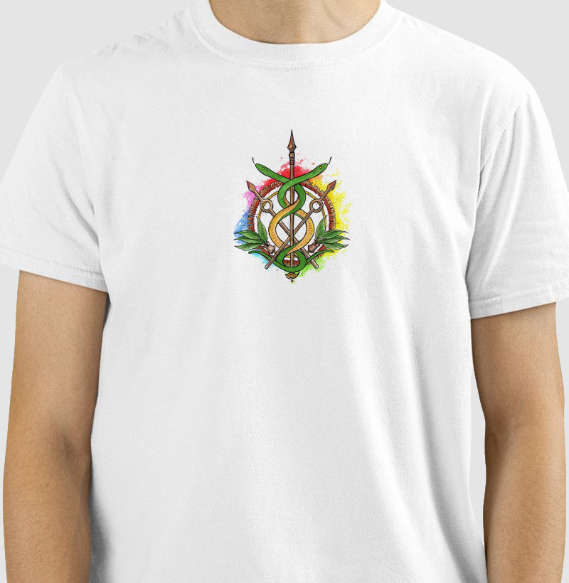 Camiseta Oxumaré A Energia da Transformação 100% Algodão