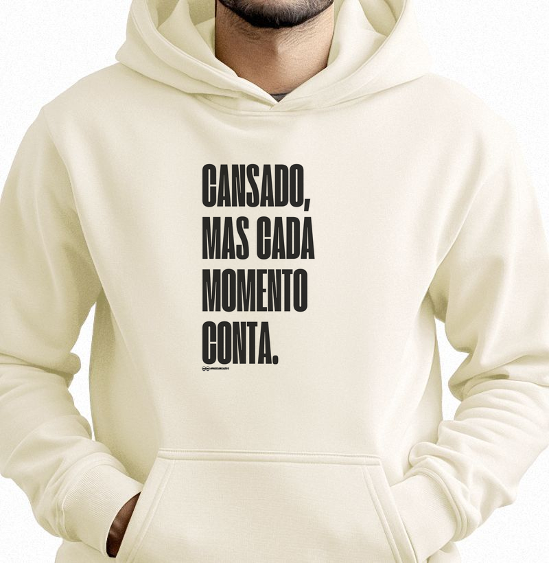 Cansado, mas...