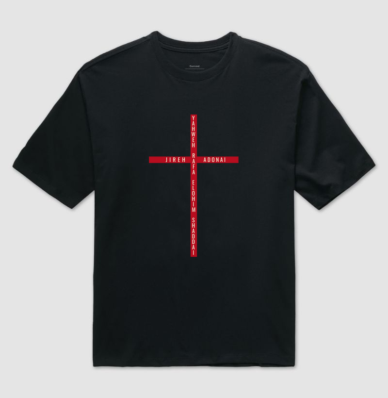 Camiseta Oversized Cruz