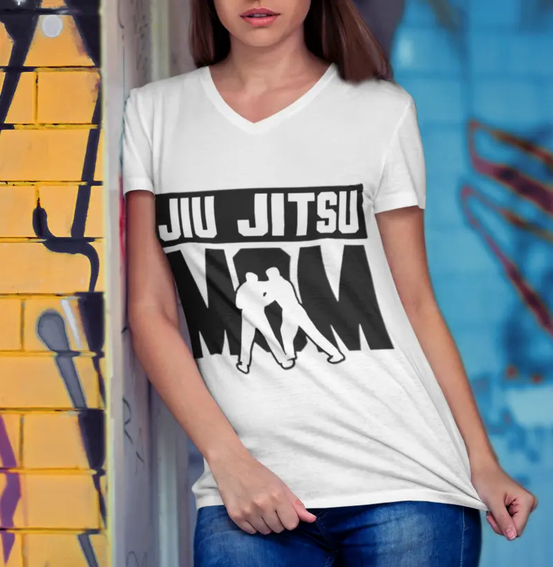 Camiseta Jiu Jitsu Mom - Qualidade Reserva