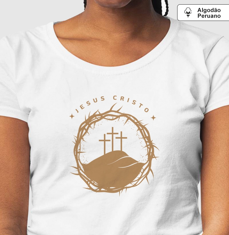 Algodão Peruano Jesus Cristo