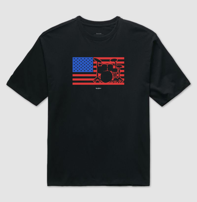 American Flag Drum