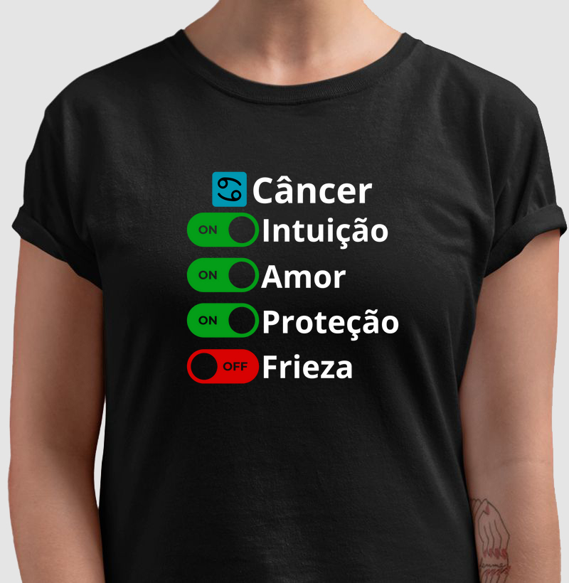 Camiseta Câncer Vibes