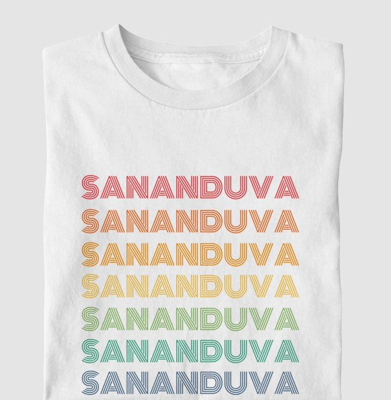Sananduva Letreiro Retrô