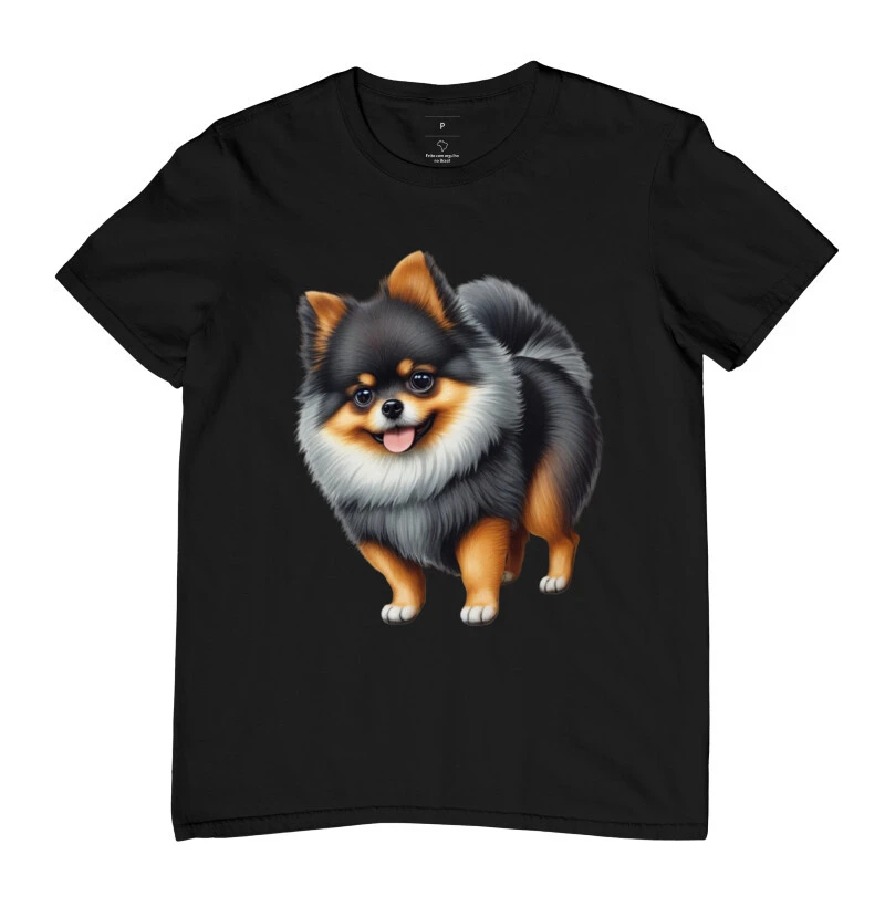 Camiseta Lulu tricolor fofinho