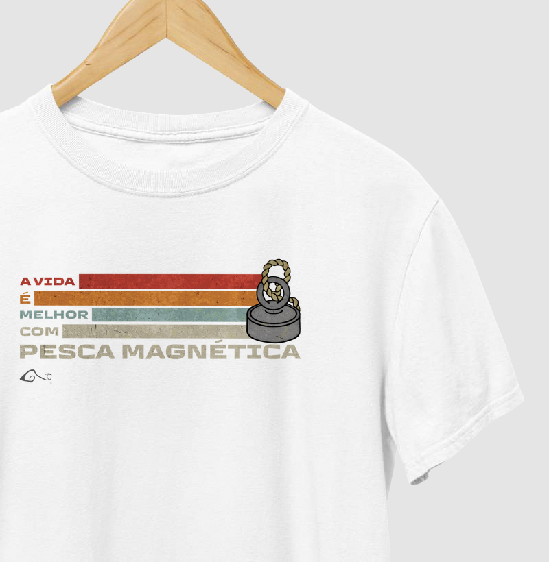 A vida é melhor com pesca magnetcia