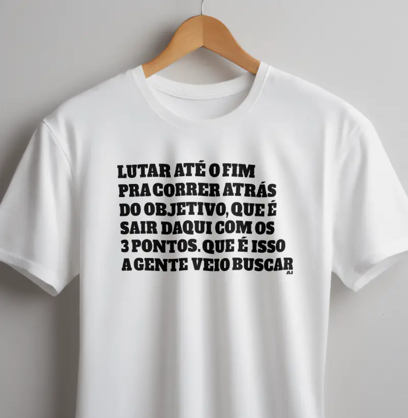 Lutar Até o Fim, Pra Correr Atrás do Objetivo...