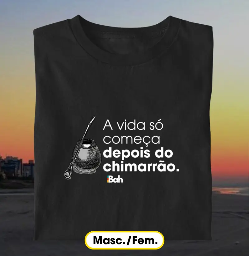 A vida começa depois do chimarrão