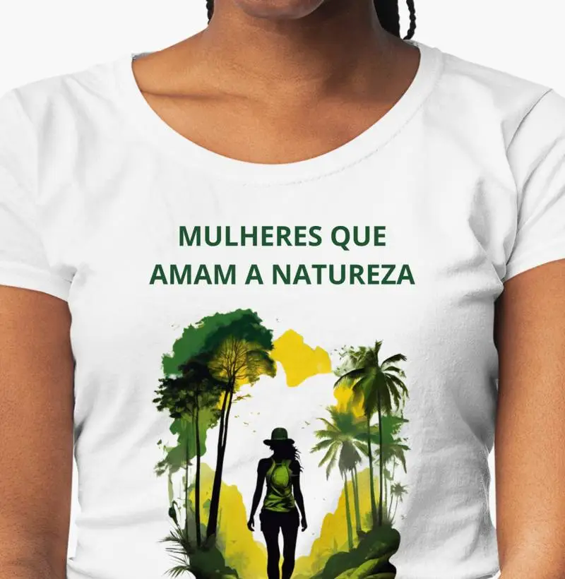 Mulheres que amam a natureza