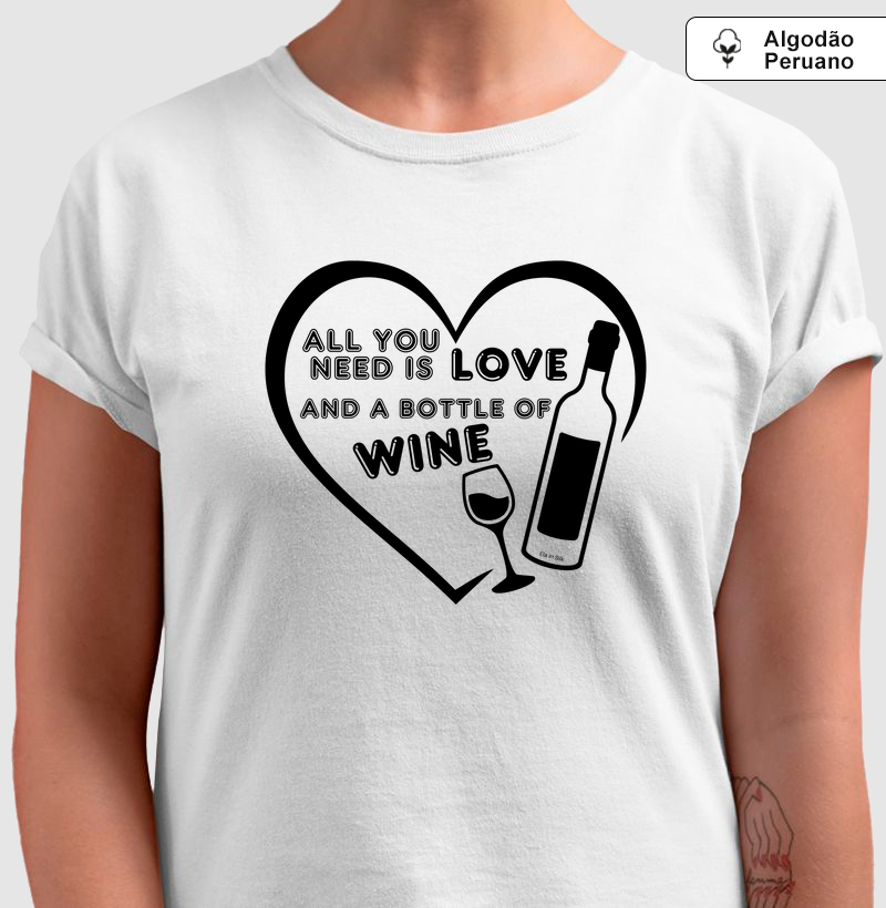 All you need is love and a bottle of wine