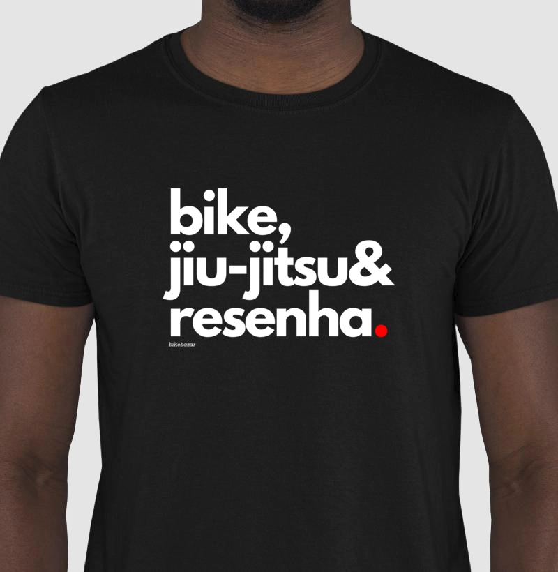 Bike, Jiu-Jitsu & Resenha - Cores Diversas
