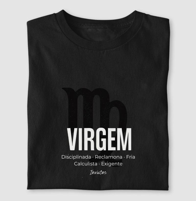 Camiseta Algodão Penteado - Virgem