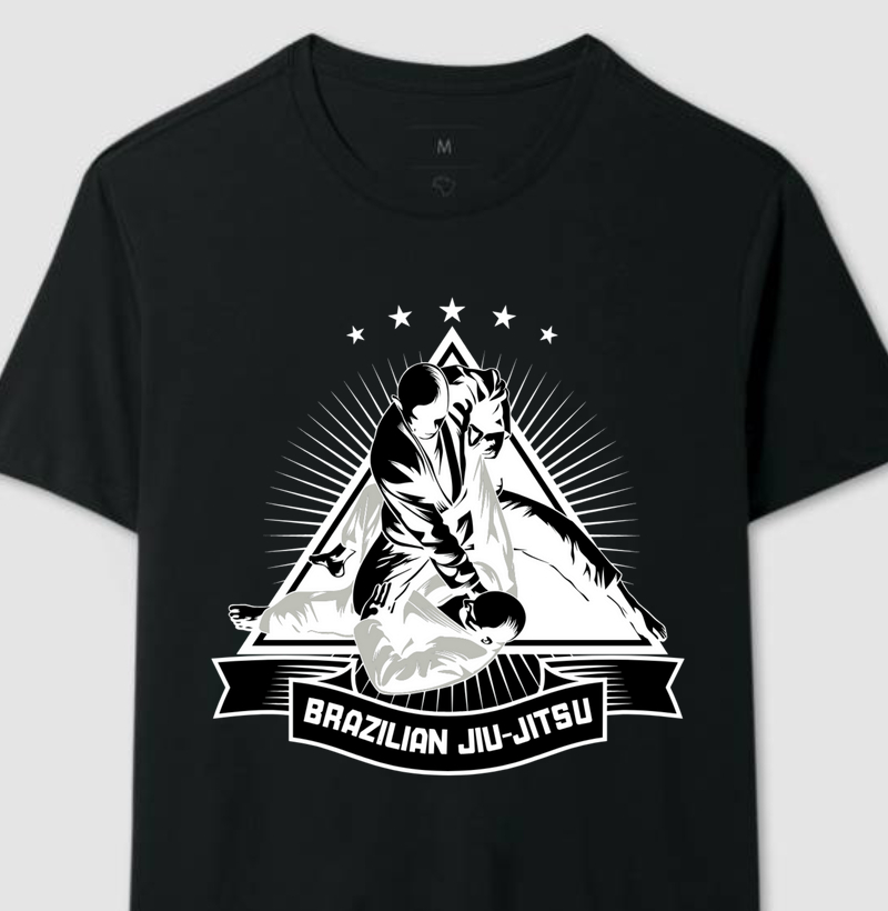 Camiseta Brazilian Jiu Jitsu - Qualidade Reserva