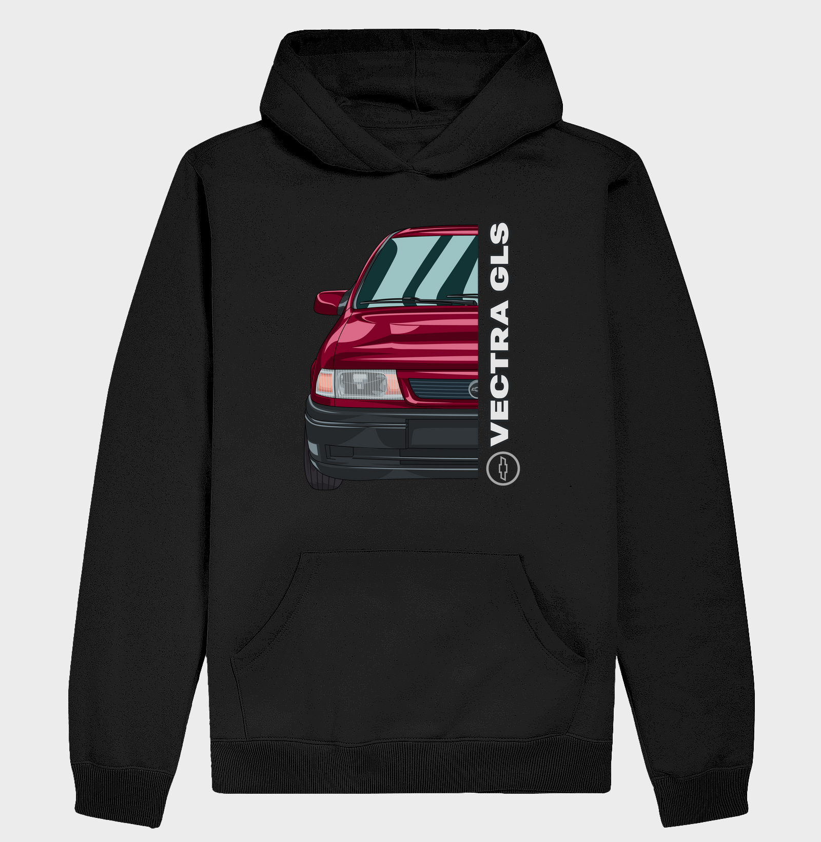 Vectra GLS Vermelho Goya Perfil