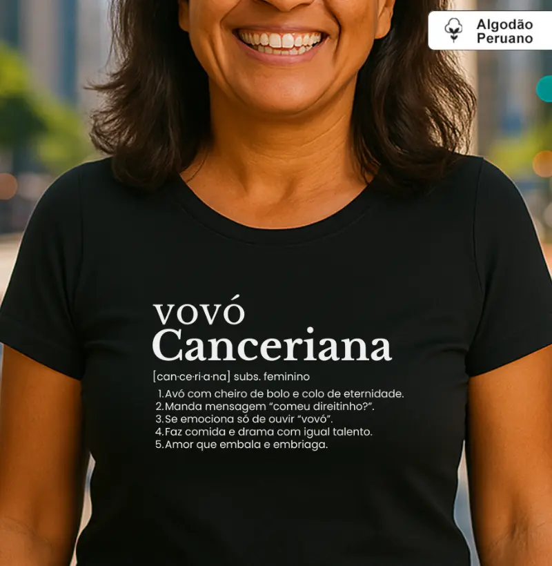Avó canceriana (signos) (algodão peruano)