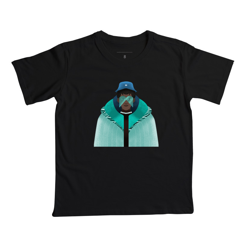 Camiseta Original Afrofuturista Manta
