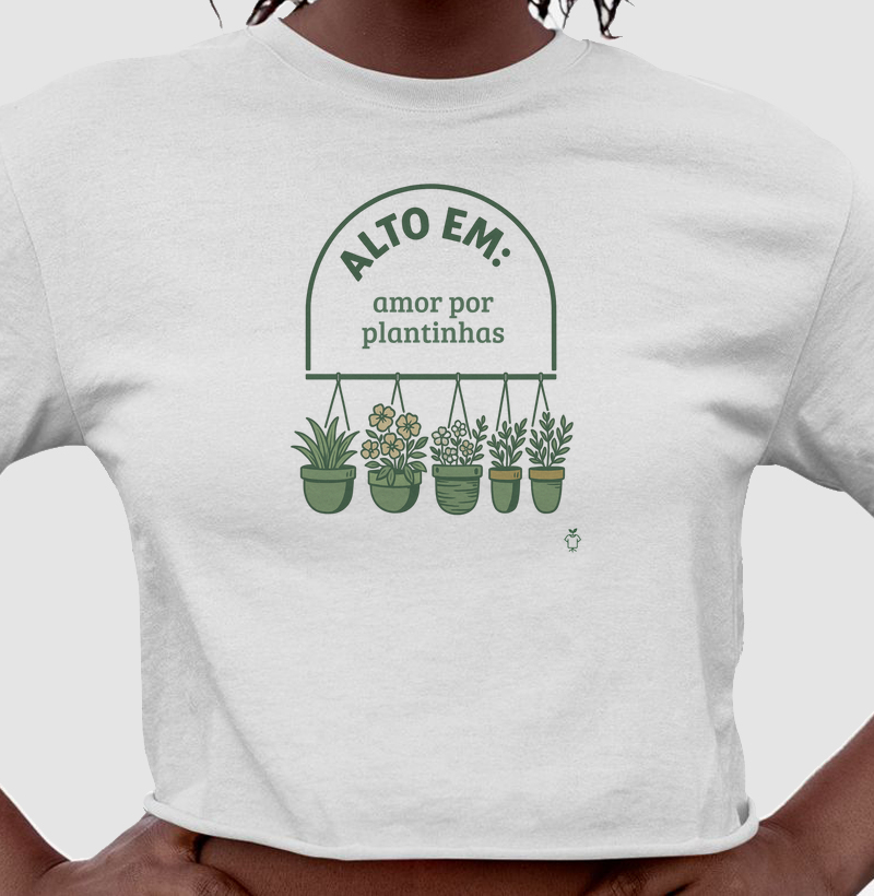 Alto em amor por plantinhas