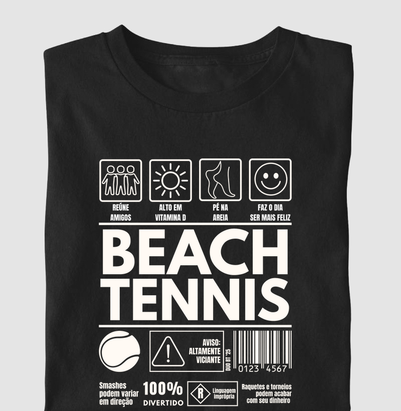 Beach Tennis Rótulo #2