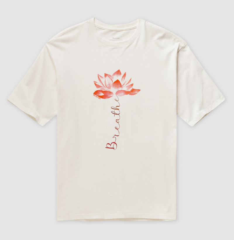 Camiseta Oversized - O Respirar 
