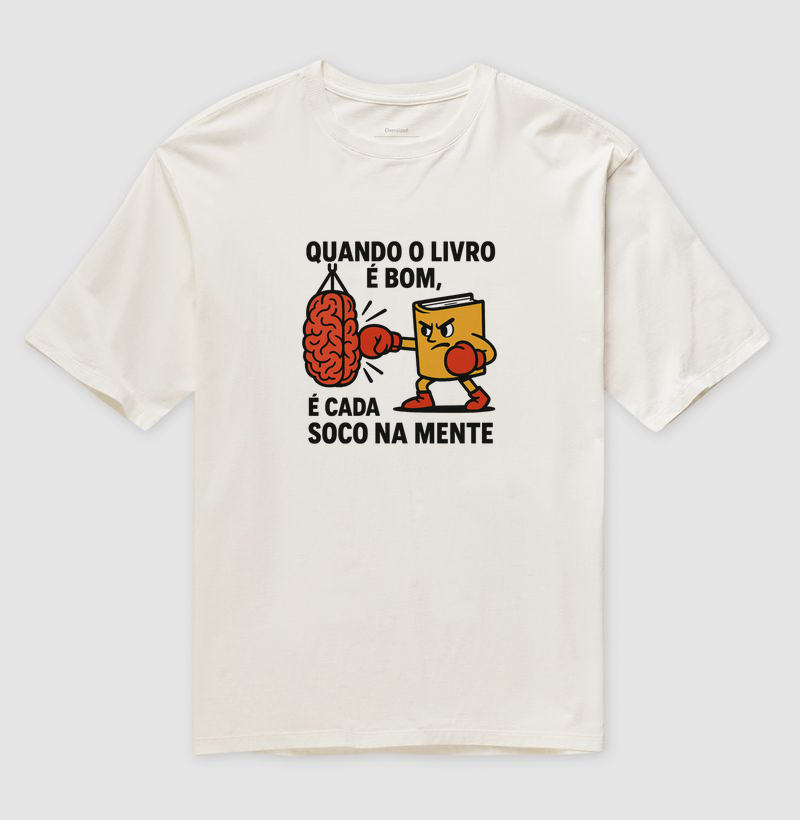 Camiseta Oversized | Soco na mente