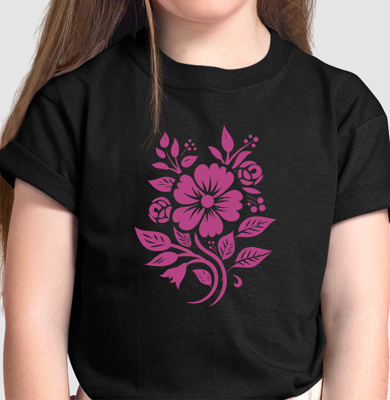 HONESTEE KIDS TRIBAL ROSA