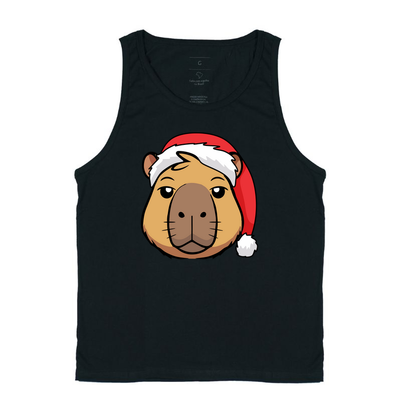 Camiseta Capivara Noel