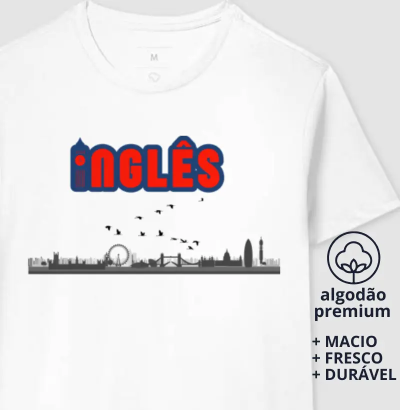 Camiseta Inglês
