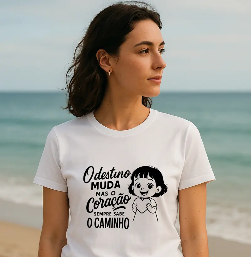 Camiseta Caminho do coração