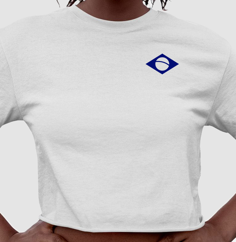 Cropped Bandeira Minimalista
