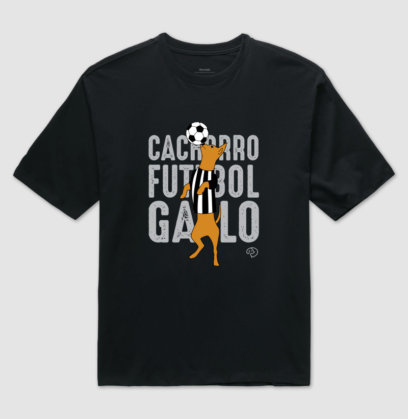 Cachorro Futebol Galo