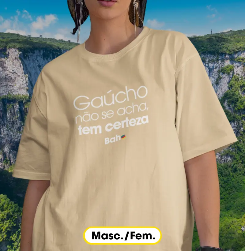 Gaúcho não se acha