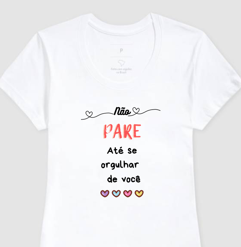 T-shirt Orgulhe-se