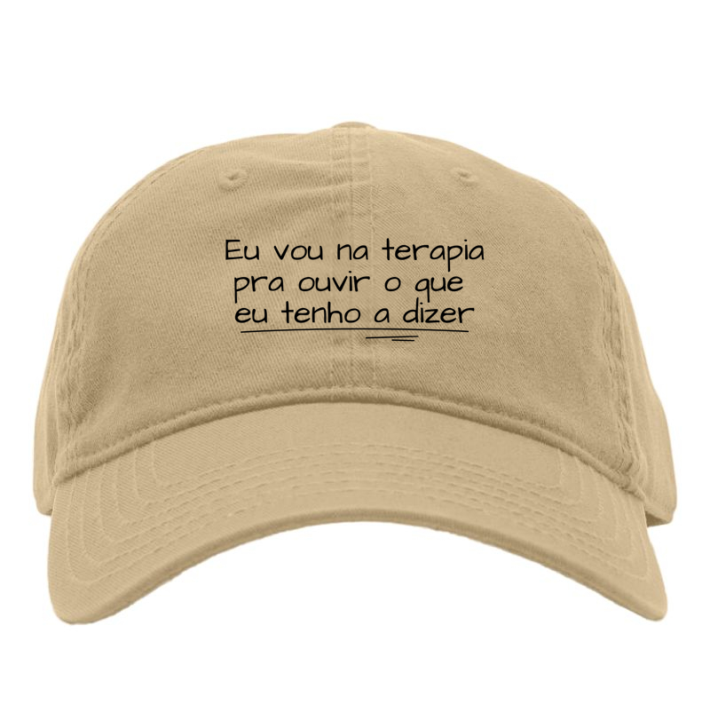 Boné - Vou na terapia