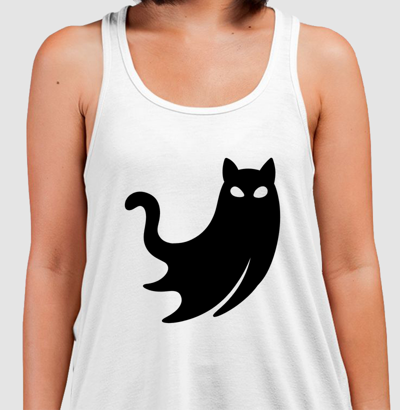 Gato Fantasma (fundo claro)