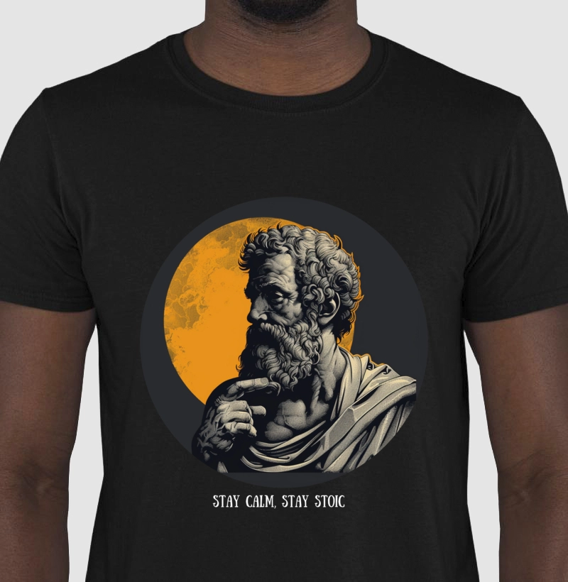 Camisa Estoicismo Stay calm, stay stoic