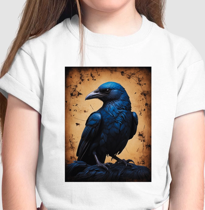 Camiseta Infantil Corvo