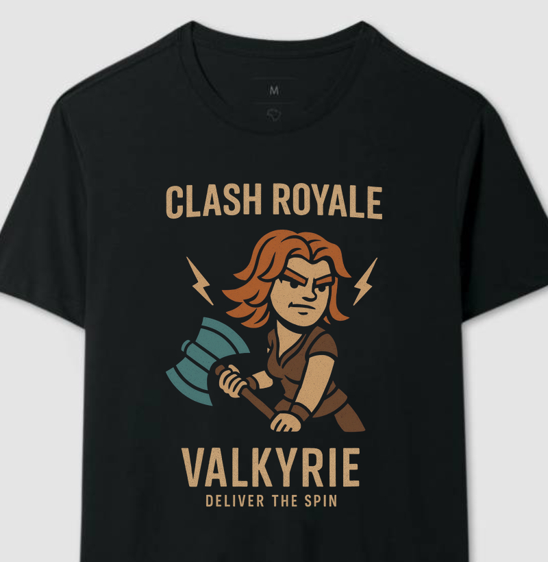 Valkyrie Clash Royale Retro Series