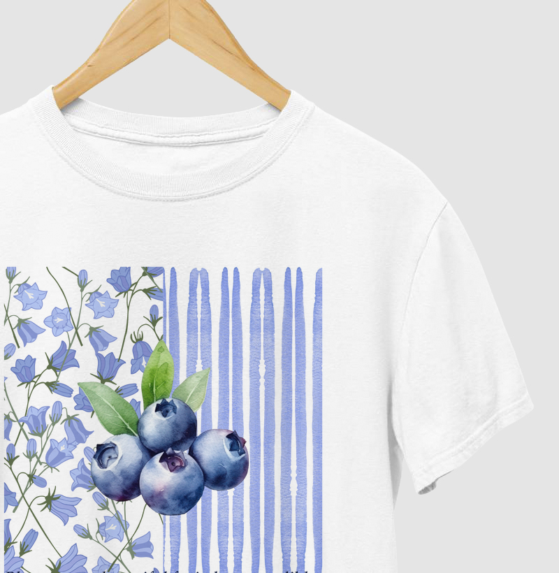 T-shirt araça-azul