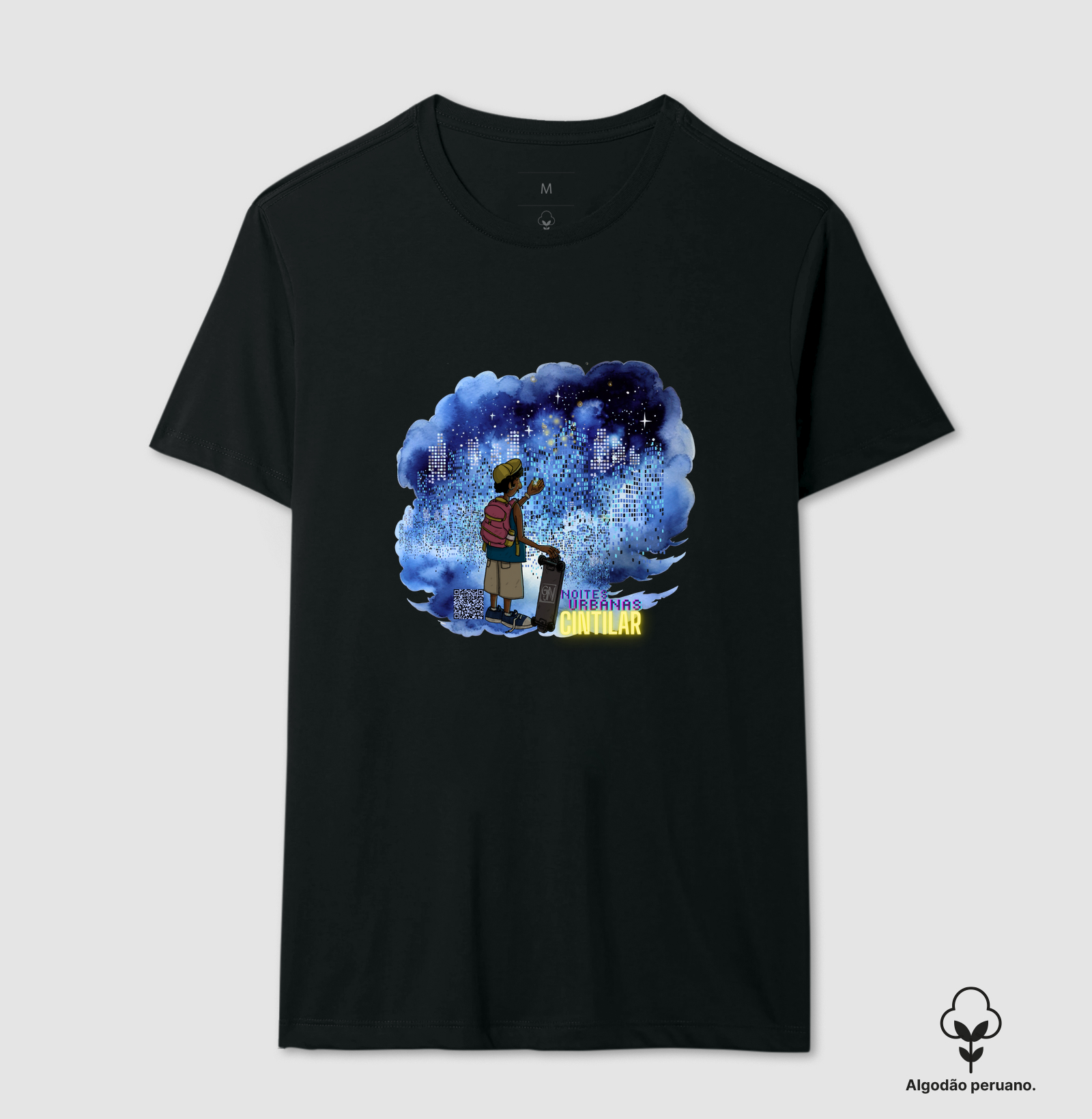 Cegos a Admirar Camiseta Algodão Peruano