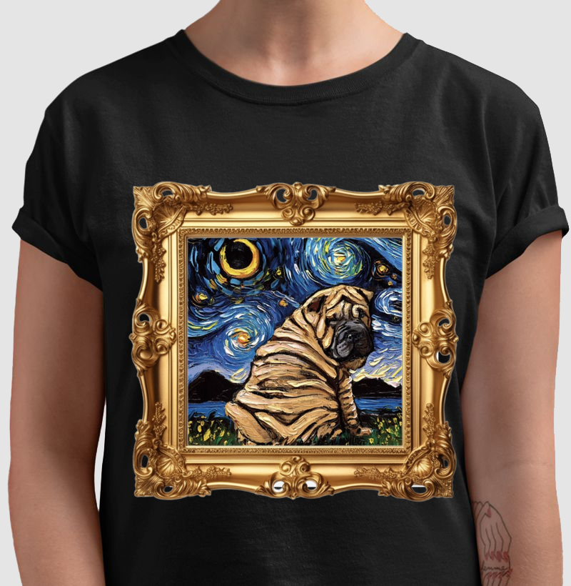 Sharpei no Quadro