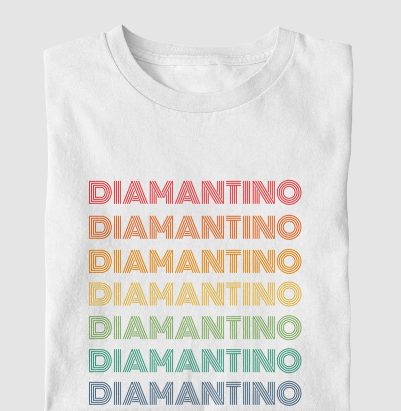 Diamantino Letreiro Retrô