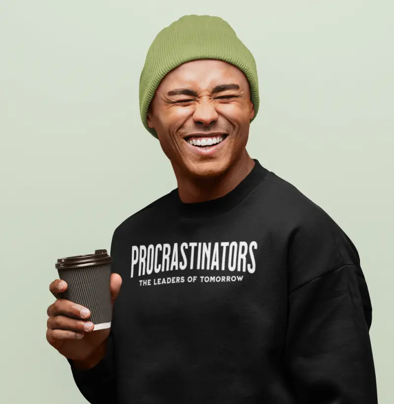 Suéter Procrastinators