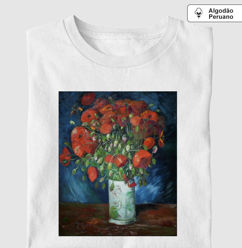 Vincent van Gogh's Vase with Poppies
