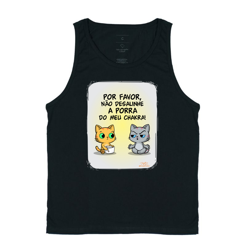 Camiseta Gato Sincero Chakra