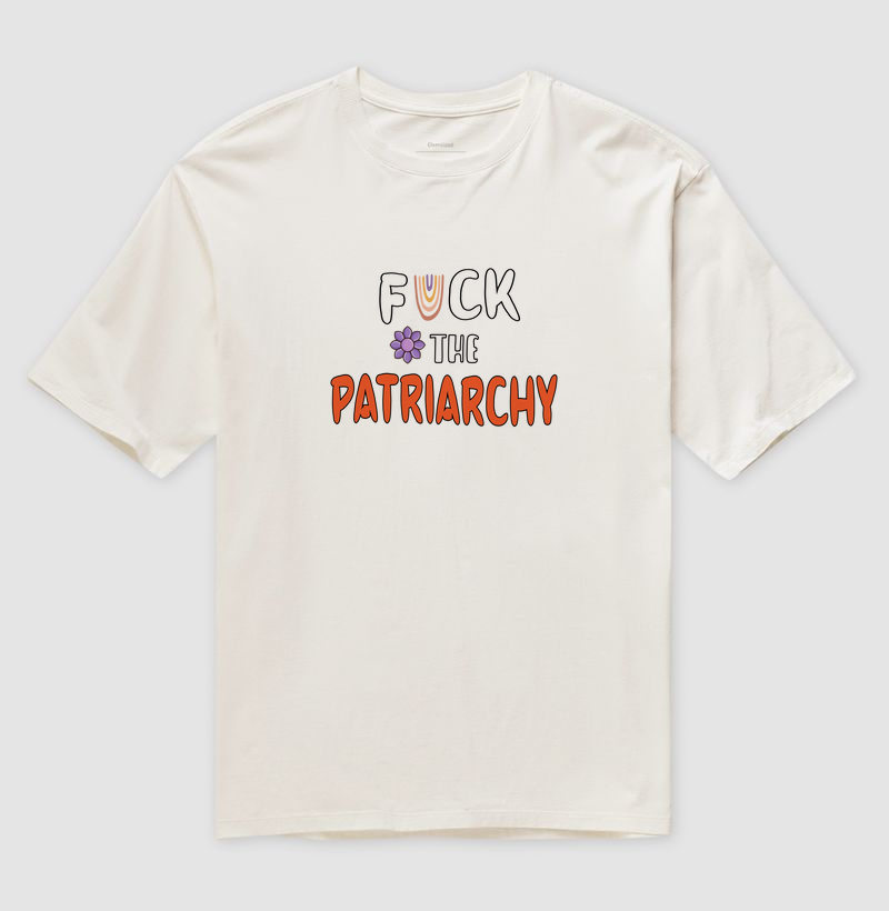 Camiseta Estampada Fuck the Patriarchy