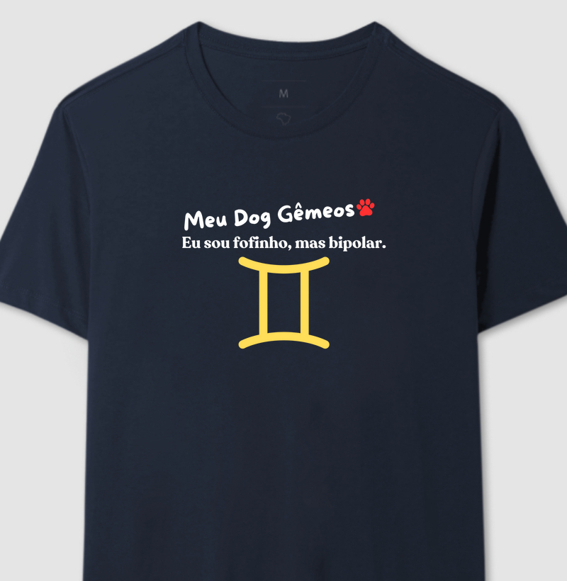 Camiseta Dog Gêmeos