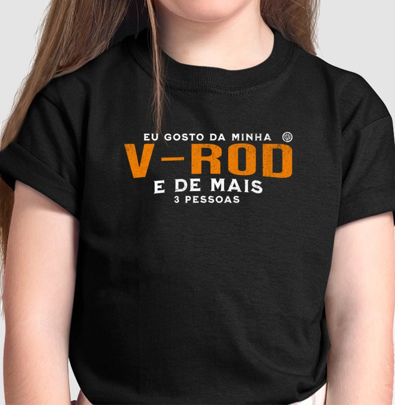Eu gosto da minha V-rod e de mais 3 pessoas